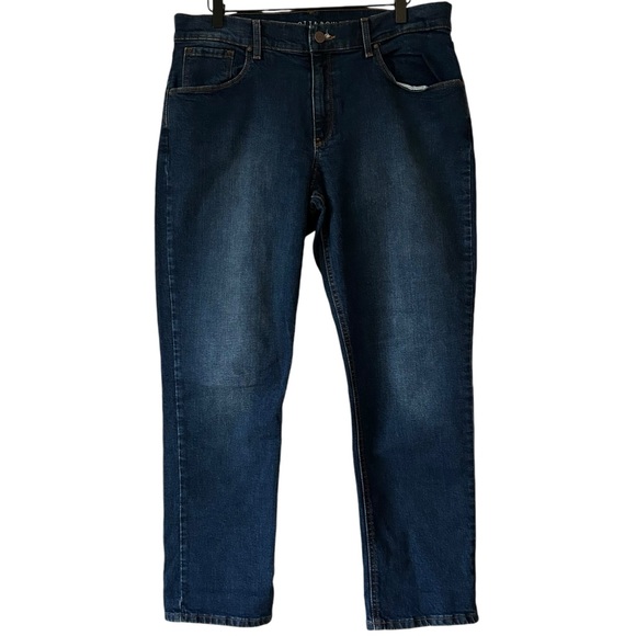 Mott And Bow Women’s Ridge Slim Boyfriend Blue Booty Lifting Jeans Pants 32/ 14 - Picture 4 of 9